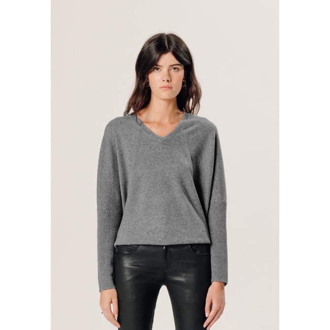 Pull col V oversize en cachemire - RODIER
