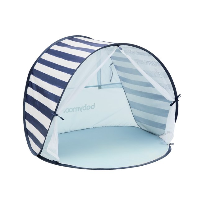 Tente protection uv haute protection 50 bleu foncé <span itemprop=