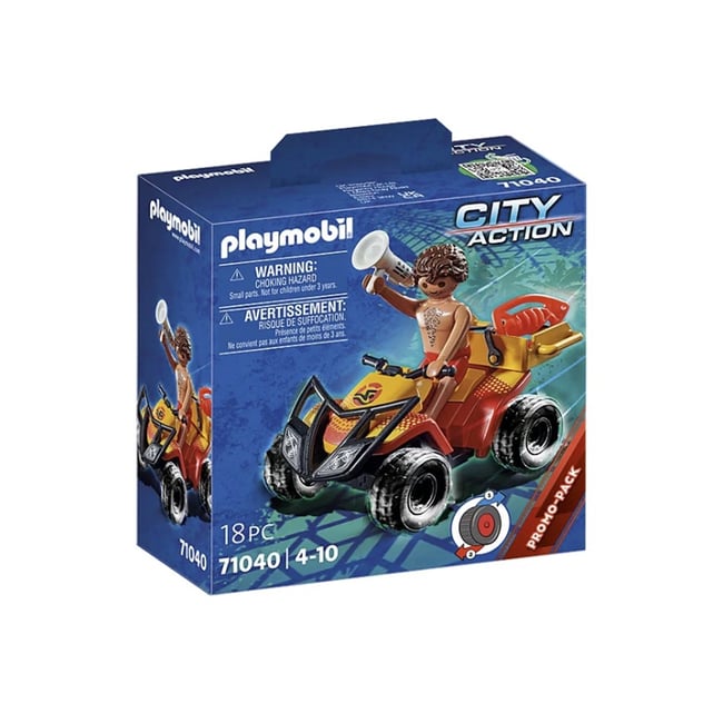 Sauveteur en mer et quad v019845 <span itemprop=