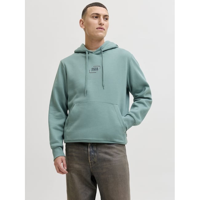 Felpa con cappuccio - JACK & JONES