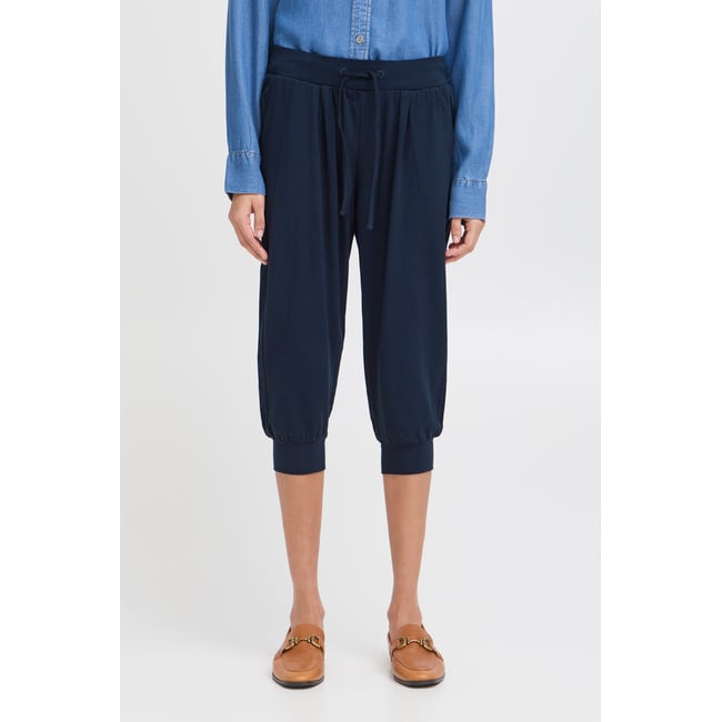 Pantalon en jersey, longueur cheville copenhagen night <span itemprop=