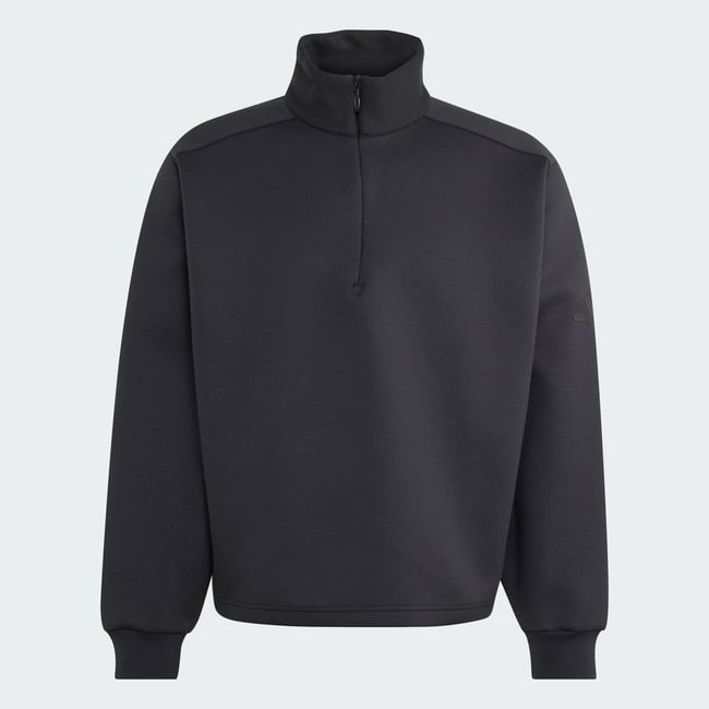 Sweat-Shirt Zip 1/4 Maille Hiver Soft Lux Sweat-Shirt Zip 1/4 Maille Hiver Soft Lux black <span itemprop=