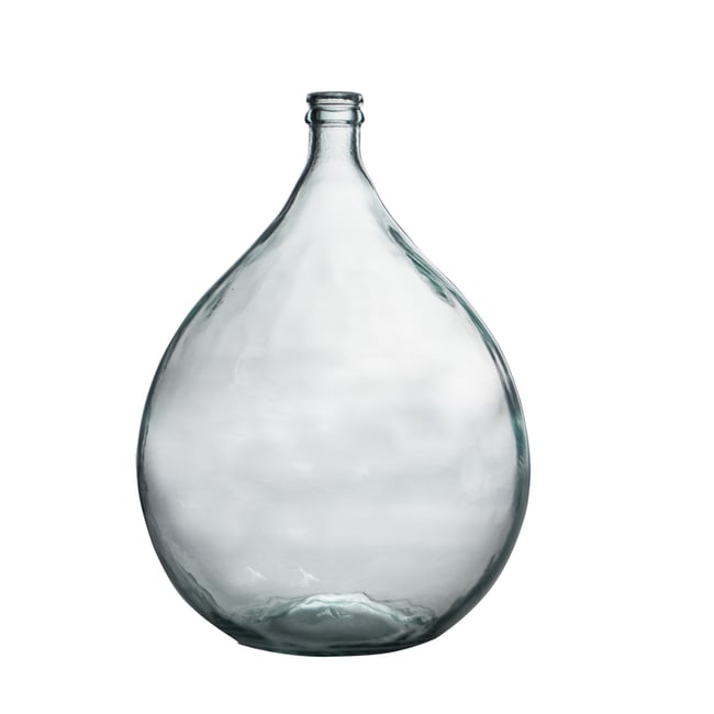 Bouteille Dame Jeanne 34 l en verre recyclé - DAME JEANNE Couleur transparent / cristal <span itemprop=