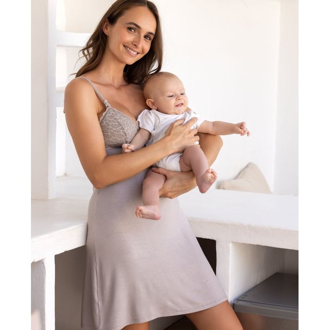 Nuisette de grossesse et d'allaitement Bliss taupe taupe <span itemprop=