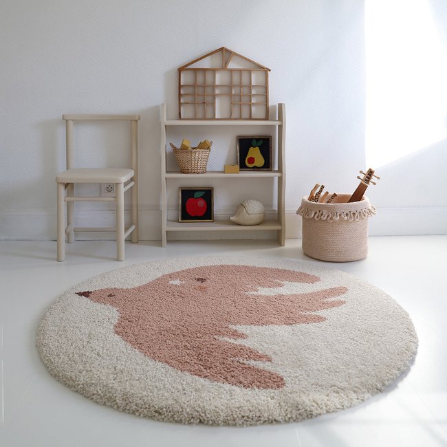 Tapis chambre enfant petit oiseau BOHEMIAN BIRD - NATTIOT