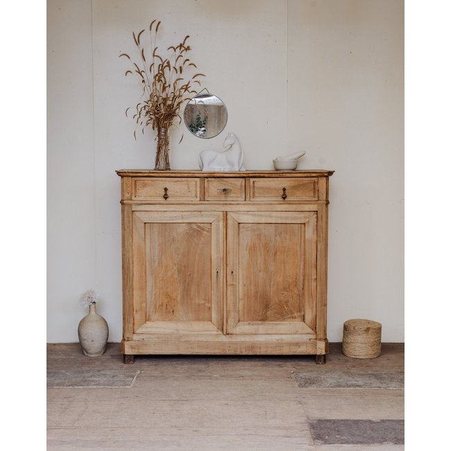 Buffet Louis-Philippe en bois Gilbert N°1574 - Bon état Couleur bois clair <span itemprop=