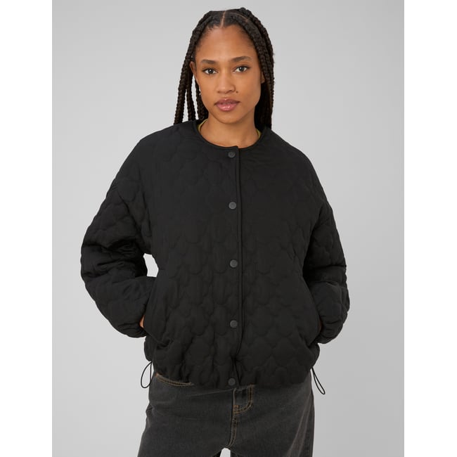 Veste matelassée noir <span itemprop=