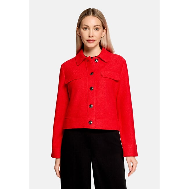 Veste blazer à poches plaquées - BETTY BARCLAY