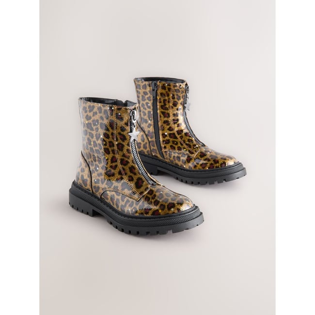Bottines zippées sur le devant - NEXT