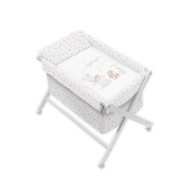 Berceau en X   Music  and  Friends   Rose - INTERBABY