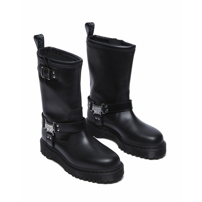 Bottes en cuir Anistone Hi noir <span itemprop=