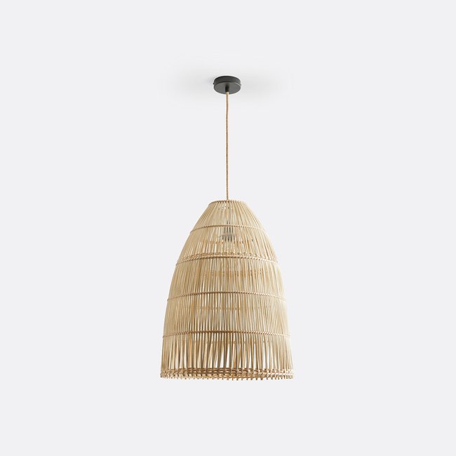 Kyodo 45cm Diameter Rattan Ceiling Light, natural, LA REDOUTE INTERIEURS