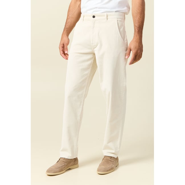 Pantalon droit en velours longueur 32 - BONOBO