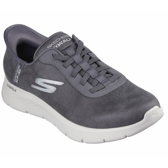 Slip ins go walk flex smooth motion trainers grey Skechers La Redoute