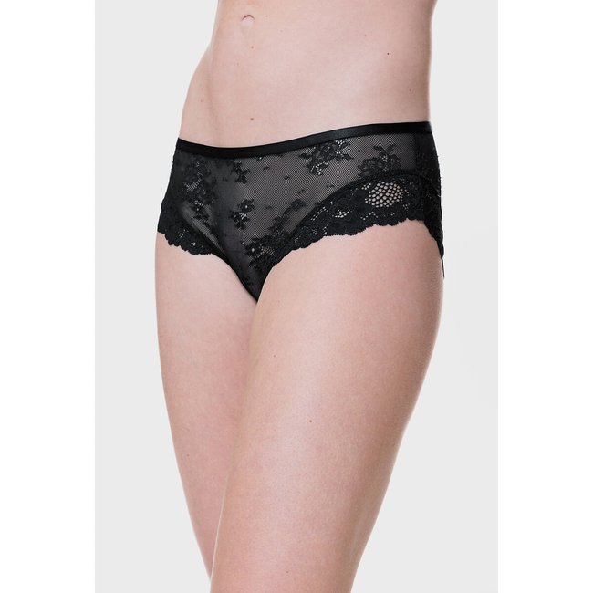 Spitzen-Hipster Leal schwarz <span itemprop=