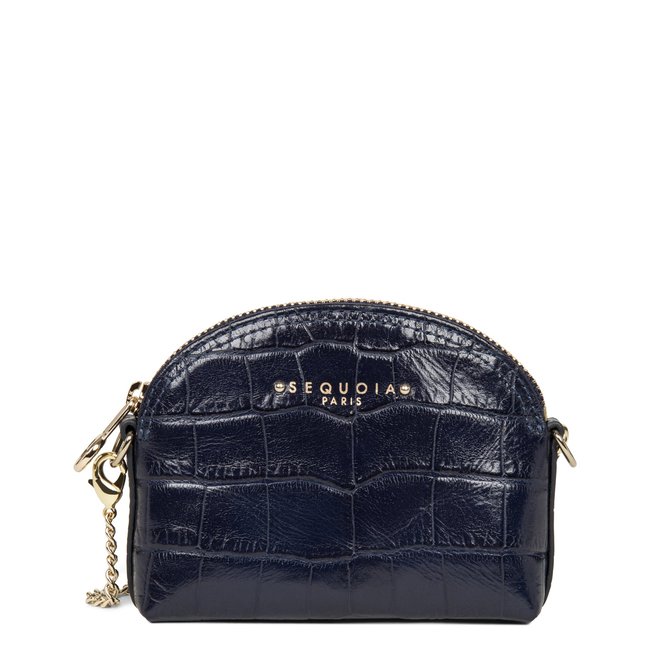 Pochette zippée HANDLE CROCO - SEQUOIA