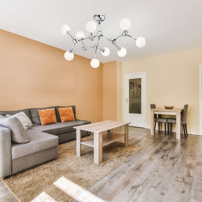 Plafonnier    NODINO Couleur chromé <span itemprop=