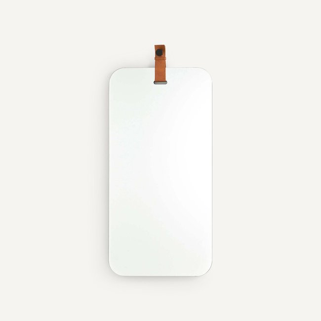 Specchio rettangolare H80 cm, Kombu trasparente AM.PM