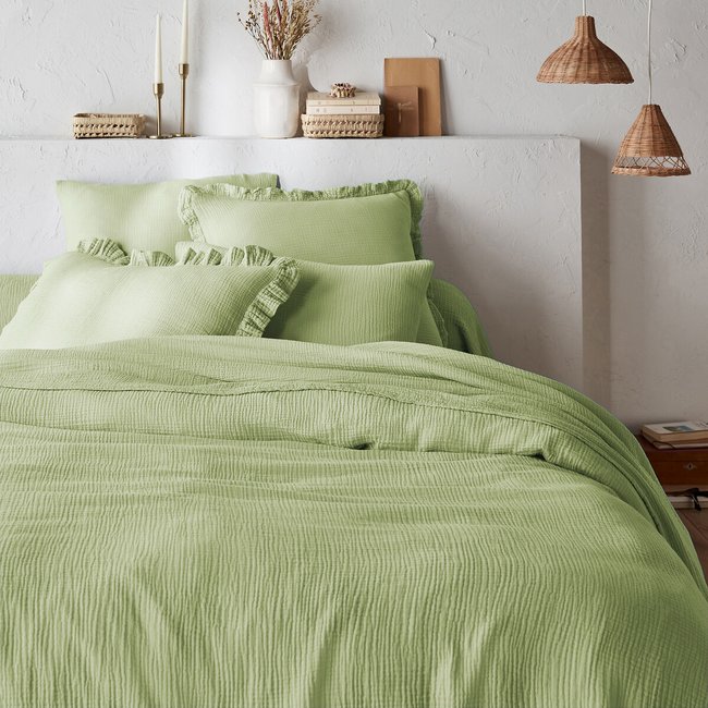 Housse de couette unie en gaze de coton, Kumla - LA REDOUTE INTERIEURS