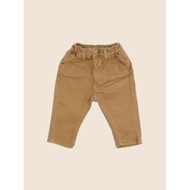 Pantalon - Très bon état jaune <span itemprop=