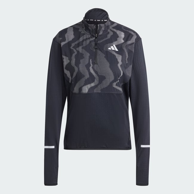 Haut demi-zip réfléchissant Ultimate Hi Vis - adidas Performance