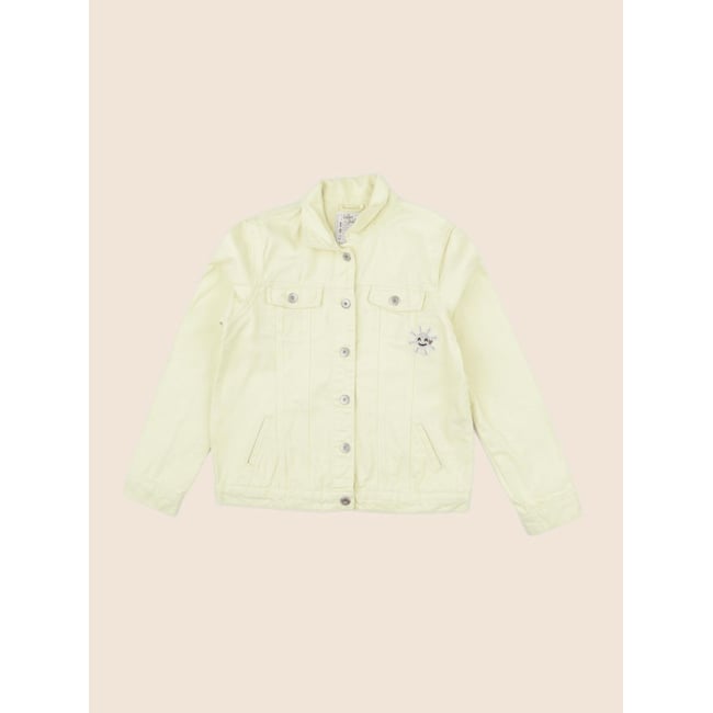 Veste - Bon état jaune <span itemprop=