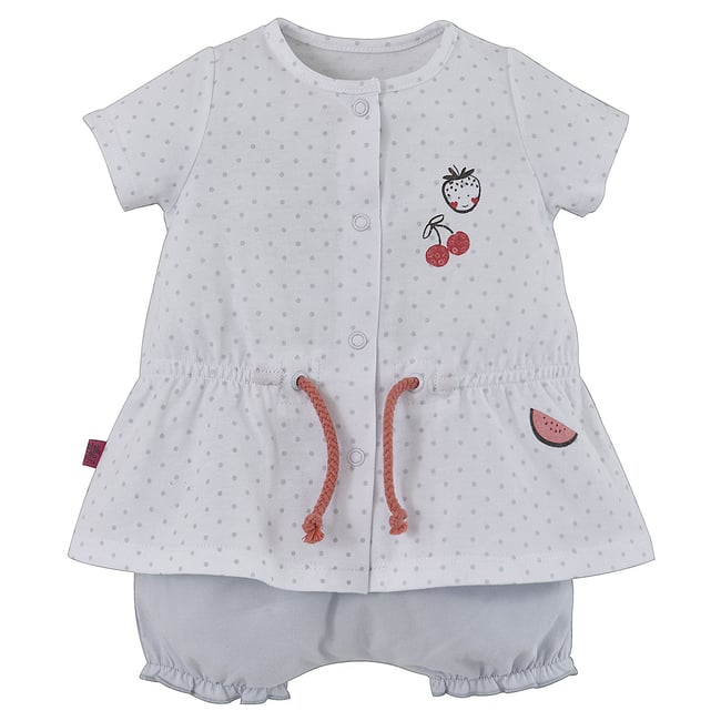 Ensemble robe gris clair gris <span itemprop=