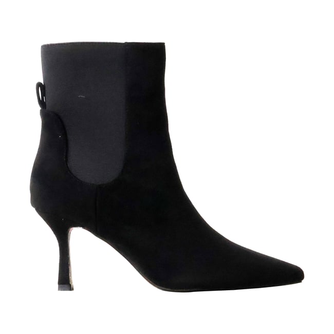 Bottines à Zip noir <span itemprop=