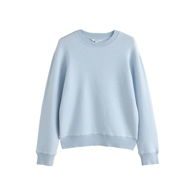 Pull ras du cou aspect maille - NEXT