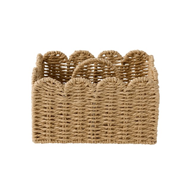 Pot à crayons feston Couleur beige <span itemprop=