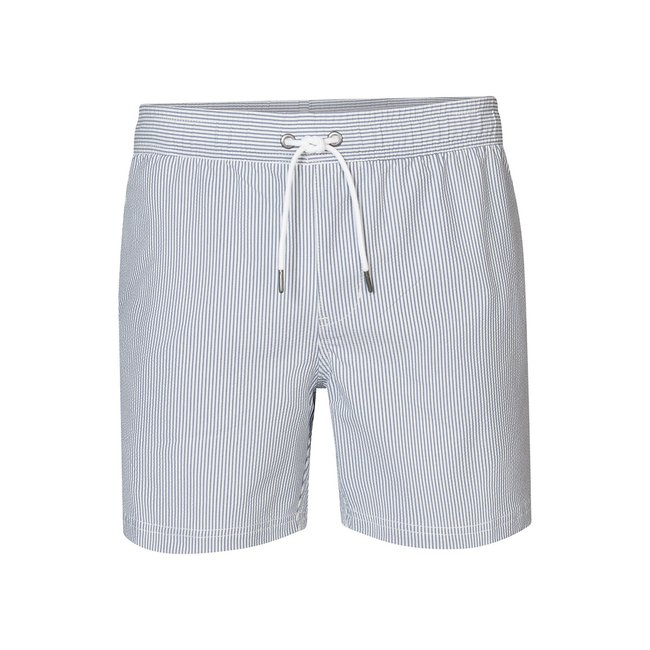Striped Swim Shorts - PETROL INDUSTRIES