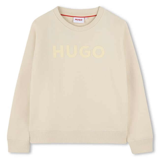 Sweat-shirt en molleton net <span itemprop=