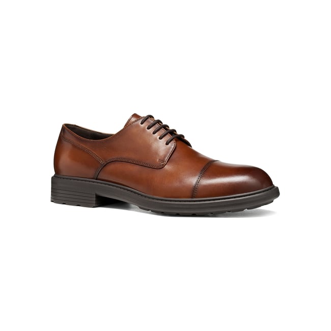 Derbies  U WALK PLEASURE B cognac <span itemprop=