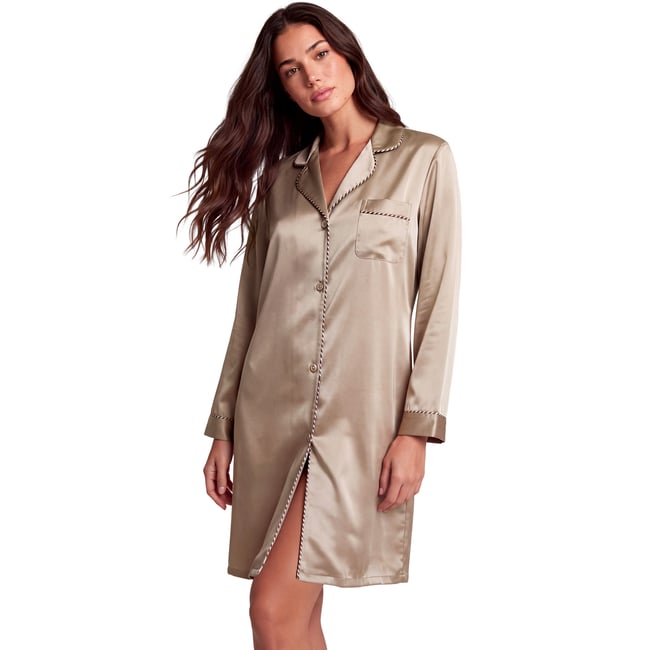 Chemise de nuit manches longues ONE GLOSS - SELMARK