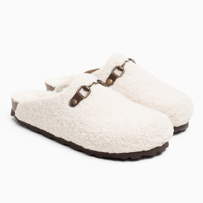 Sabots MONTANA pour femme blanc <span itemprop=