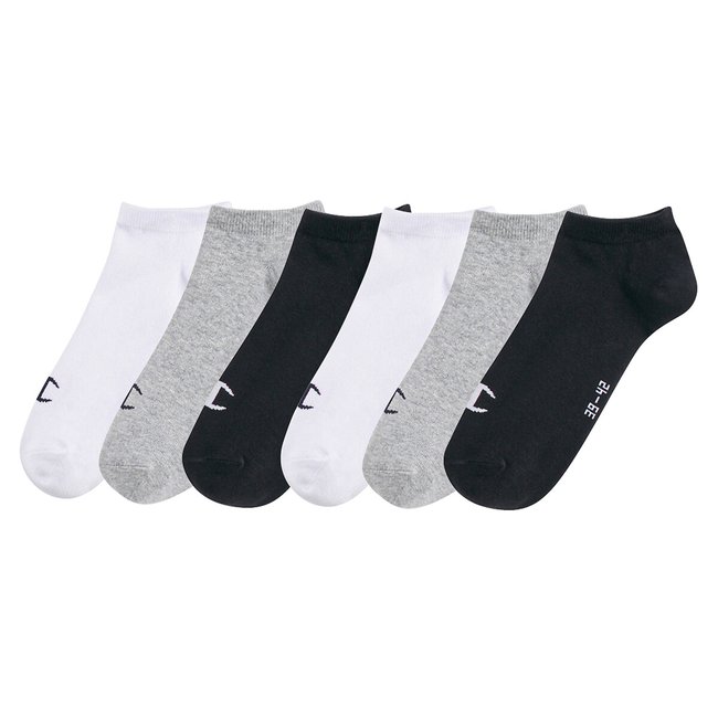 Lot de 6 paires de socquettes unies - CHAMPION