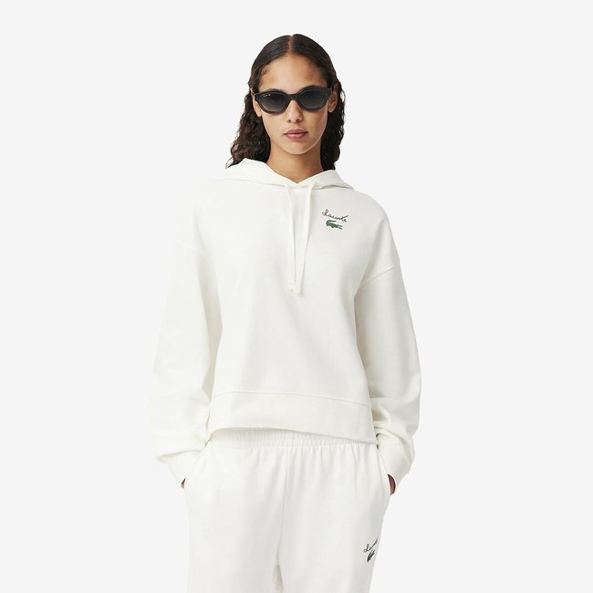 Sweat oversize com capuz - LACOSTE