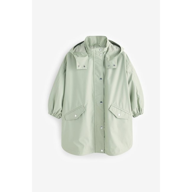 Trench imperméable vert sauge <span itemprop=