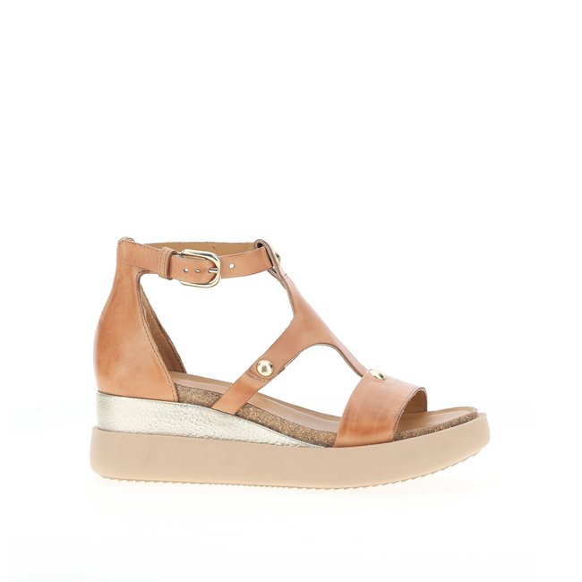 Leather Wedge Sandals, leather, MJUS