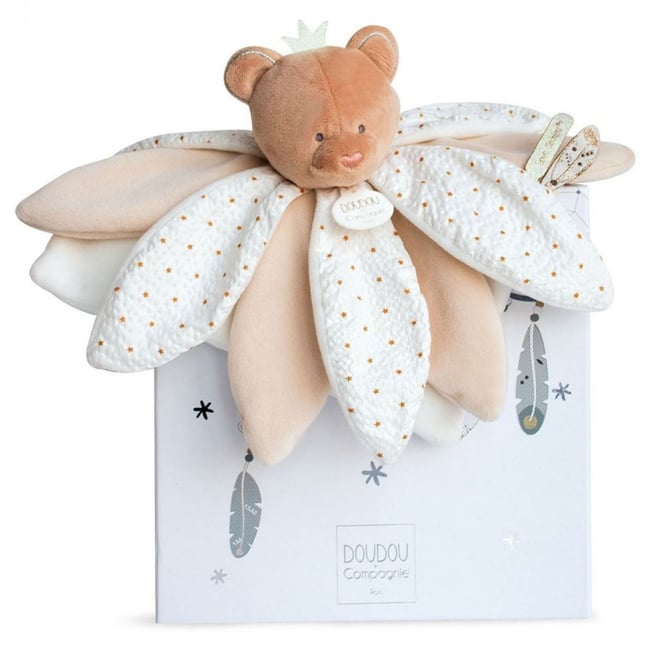 Doudou Et Compagnie Plüschbär „Attrape-Dream“ – Kuschelig, Beige, In Geschenkbox