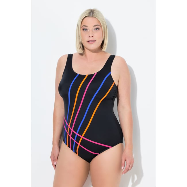 Maillot de bain sans bonnets souples noir <span itemprop=