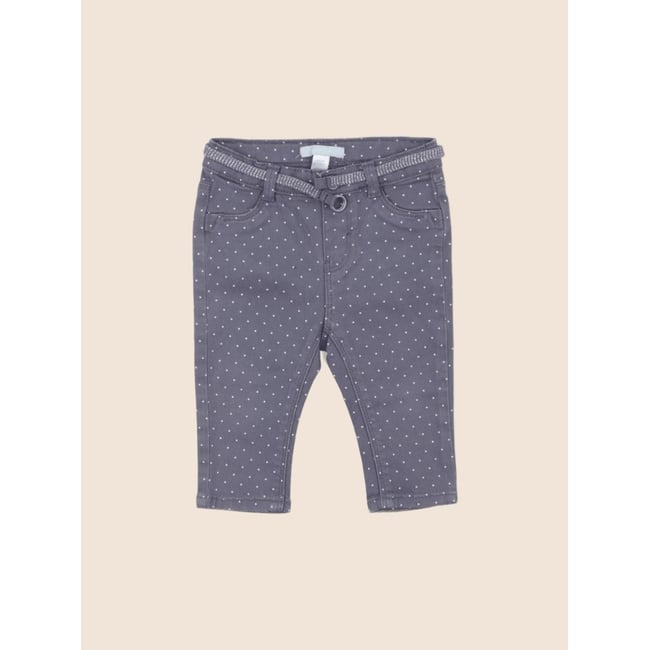 Pantalon - Très bon état gris <span itemprop=