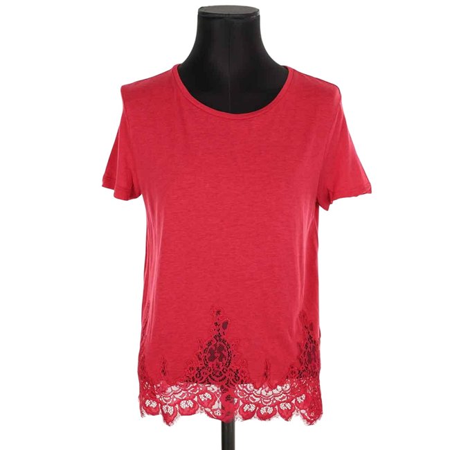 T-shirt en coton - Très Bon État rouge <span itemprop=