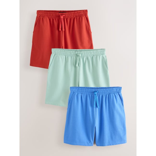 Short 100 % coton léger, lot de 3 - NEXT