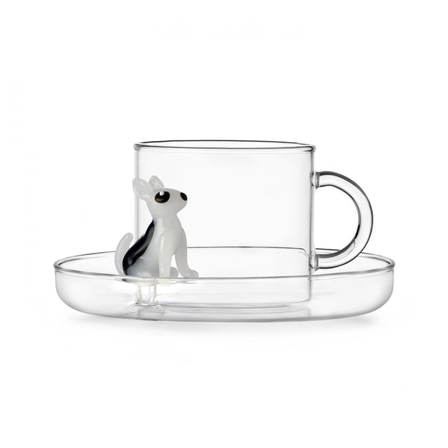Tasse à thé Bull Terrier Dogs Couleur v021700 <span itemprop=