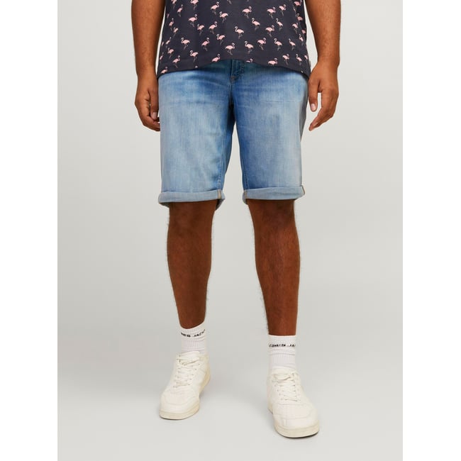 Short Coupe Classique bleue - blue denim 1 <span itemprop=