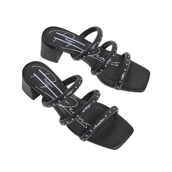 Muiltjes met hak Zoe Double <span itemprop=