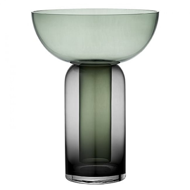 Vase en verre Torus h 33 cm - AYTM