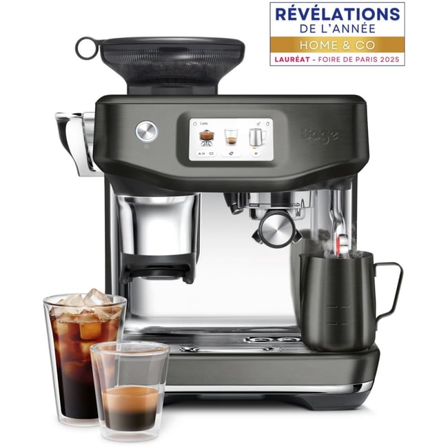 Machine à expresso the Barista Touch Impress SES882BST4FEU1 noir <span itemprop=