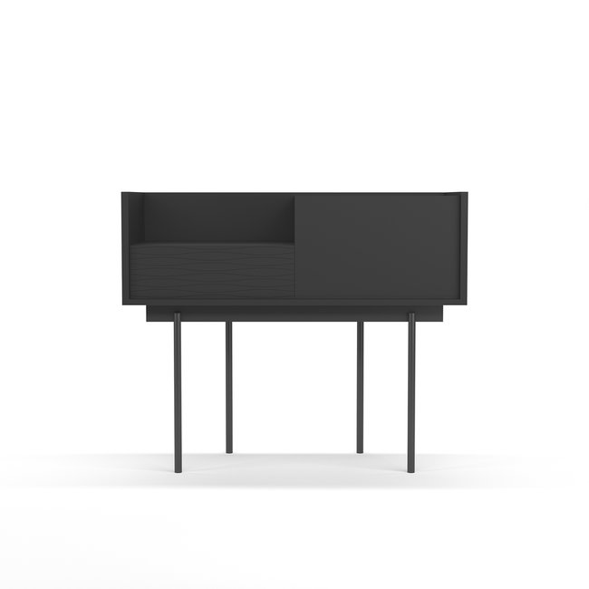 Console en mélamine et métal, Diplomat SE - HERDASA
